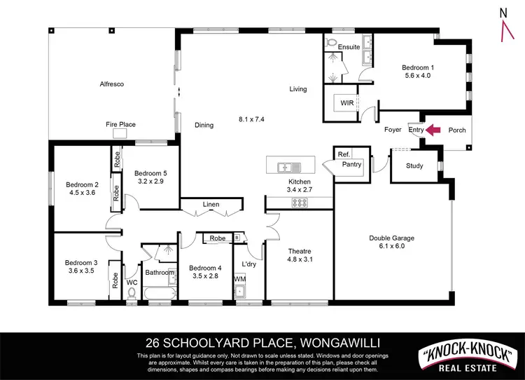 Floorplan of Homely house listing, 26 Schoolyard Place, Wongawilli NSW 2530