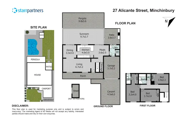Floorplan of Homely house listing, 27 Alicante Street, Minchinbury NSW 2770