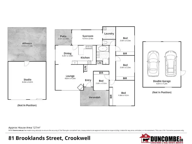Floorplan of Homely house listing, 81 Brooklands Street, Crookwell NSW 2583