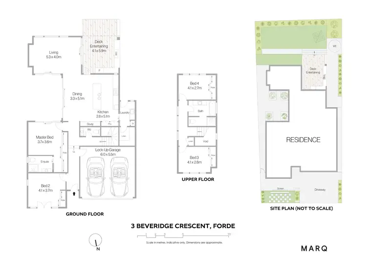 Floorplan of Homely house listing, 3 Beveridge Crescent, Forde ACT 2914