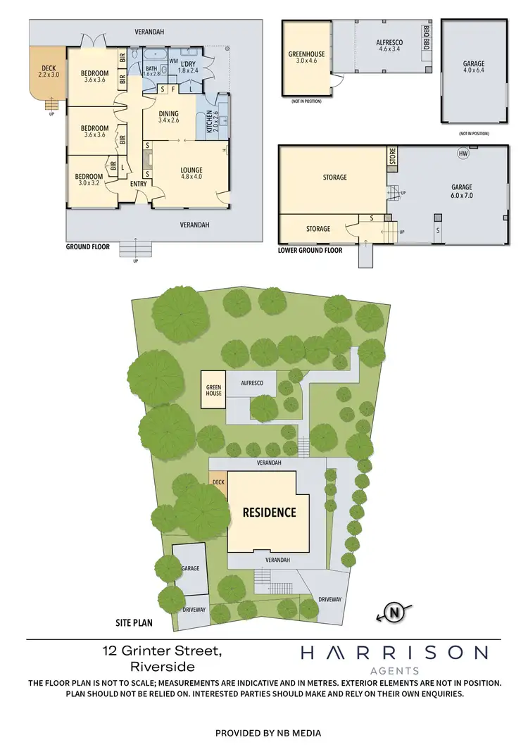 Floorplan of Homely house listing, 12 Grinter Street, Riverside TAS 7250