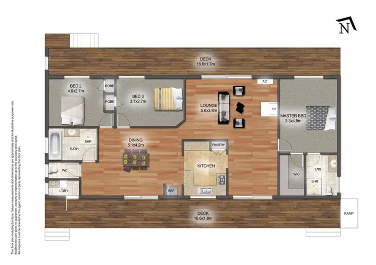 Floorplan of Homely rural property listing, 13681 Pacific Highway, Nabiac NSW 2312