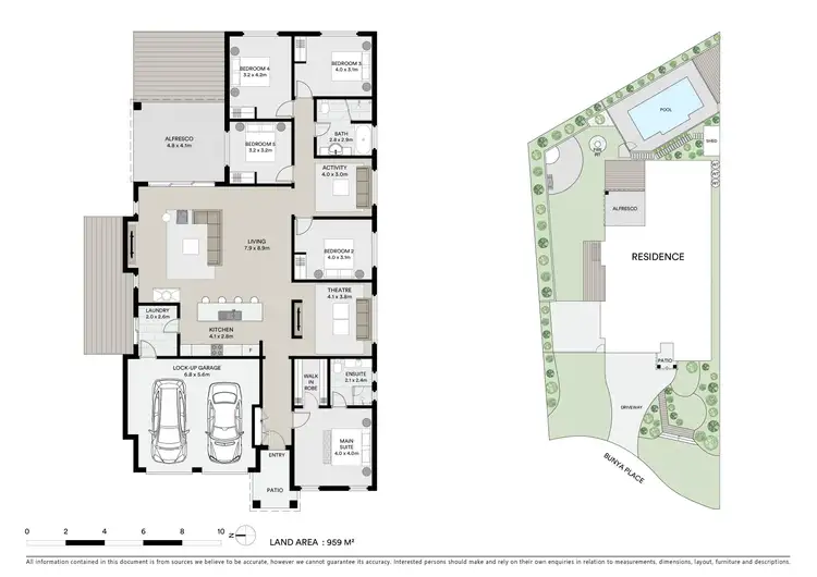 Floorplan of Homely house listing, 8 Bunya Place, Ulladulla NSW 2539