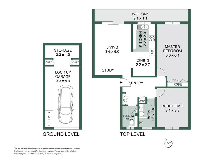 Floorplan of Homely apartment listing, 11/39 Helen Street, Lane Cove NSW 2066