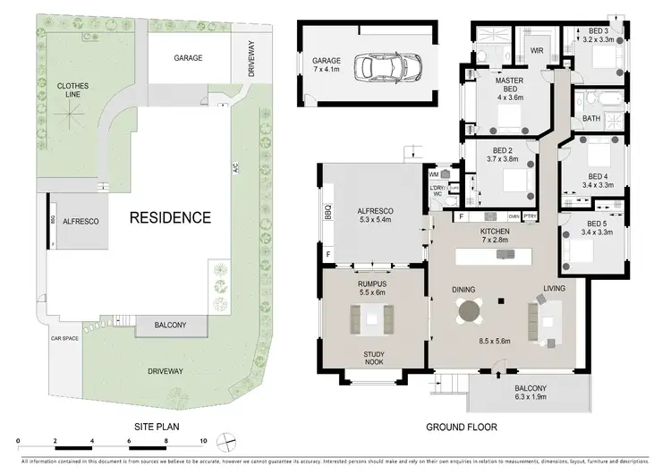 Floorplan of Homely house listing, 4 Marnie Grove, Kings Langley NSW 2147