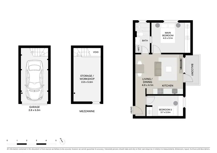 Floorplan of Homely apartment listing, 1/104 Crown Road, Queenscliff NSW 2096