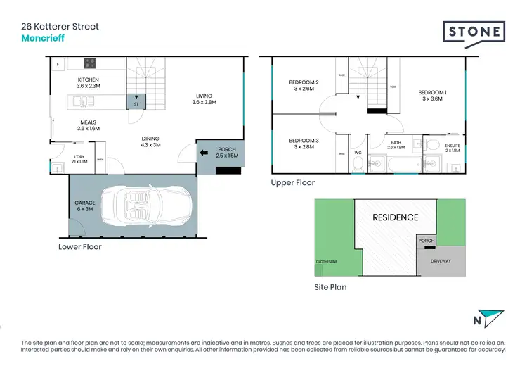 Floorplan of Homely house listing, 26 Ketterer Street, Moncrieff ACT 2914