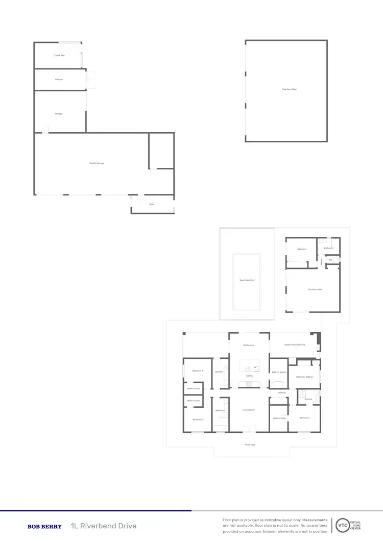 Floorplan of Homely rural property listing, 1L Riverbend Drive, Terramungamine NSW 2830