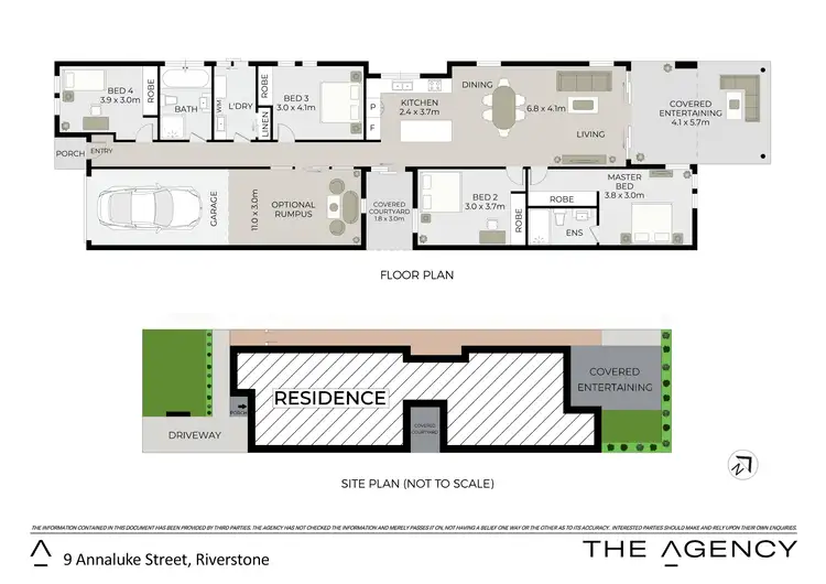 Floorplan of Homely house listing, 9 Annaluke Street, Riverstone NSW 2765