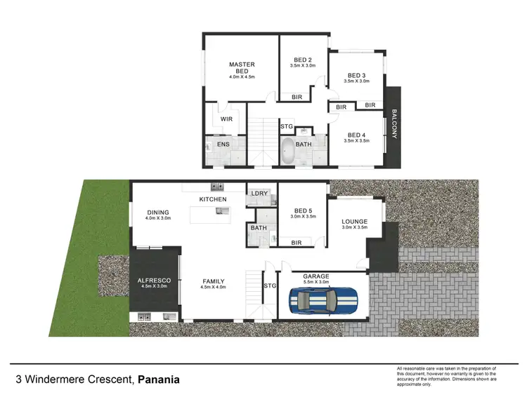 Floorplan of Homely house listing, 3 Windermere Crescent, Panania NSW 2213