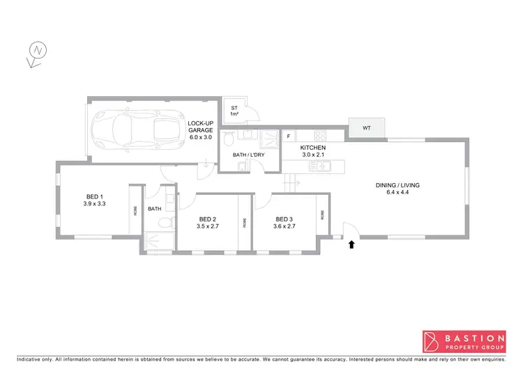 Floorplan of Homely house listing, 54 Lansdown Crescent, Casey ACT 2913