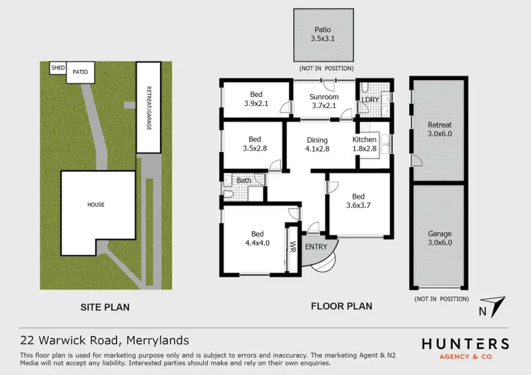 Floorplan of Homely house listing, 22 Warwick Road, Merrylands NSW 2160