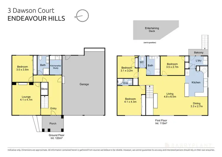 Floorplan of Homely house listing, 3 Dawson Court, Endeavour Hills VIC 3802