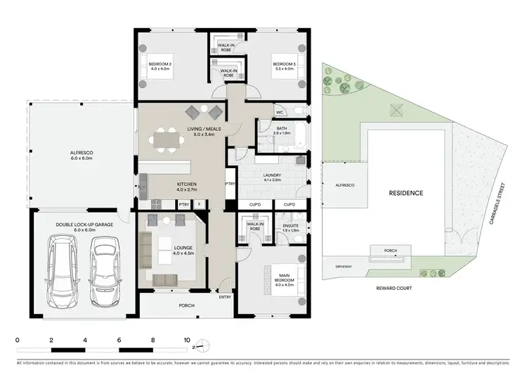 Floorplan of Homely house listing, 7 Reward Court, Waurn Ponds VIC 3216
