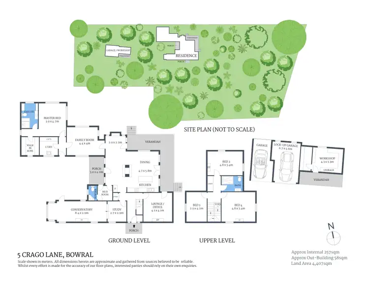 Floorplan of Homely house listing, 5 Crago Lane, Bowral NSW 2576