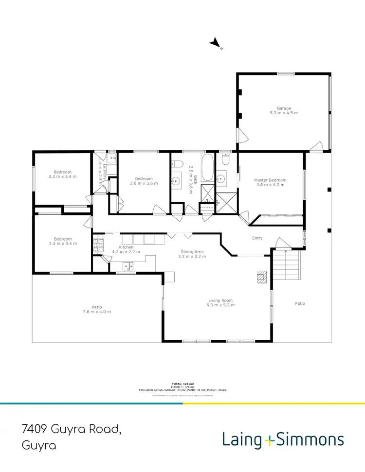 Floorplan of Homely house listing, 7409 Guyra Road, Guyra NSW 2365