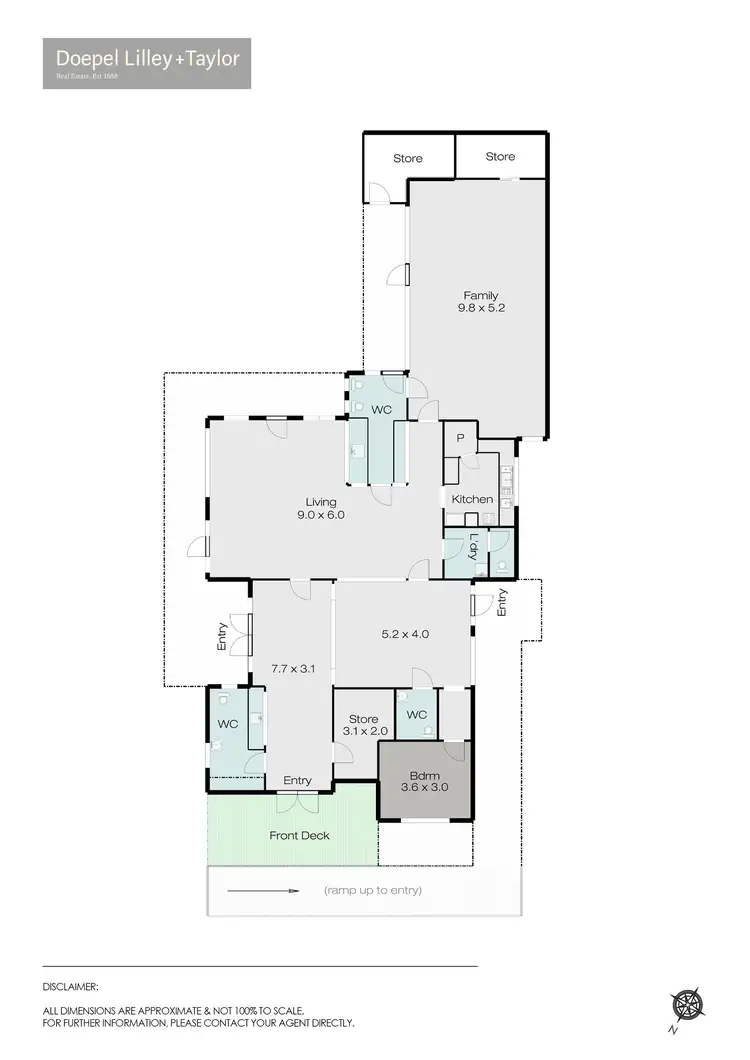 Floorplan of Homely house listing, 507 Humffray Street South, Golden Point VIC 3350