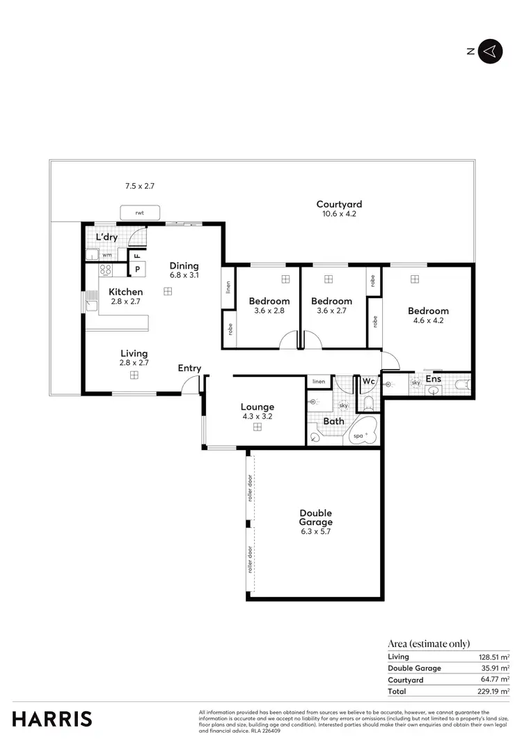 Floorplan of Homely house listing, 158b Brighton Road, Somerton Park SA 5044