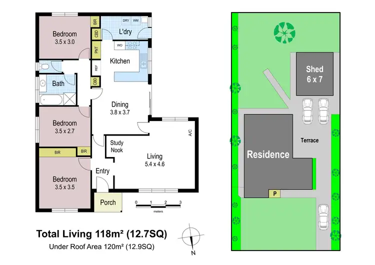 Floorplan of Homely house listing, 18 Forrest Street, Drouin VIC 3818