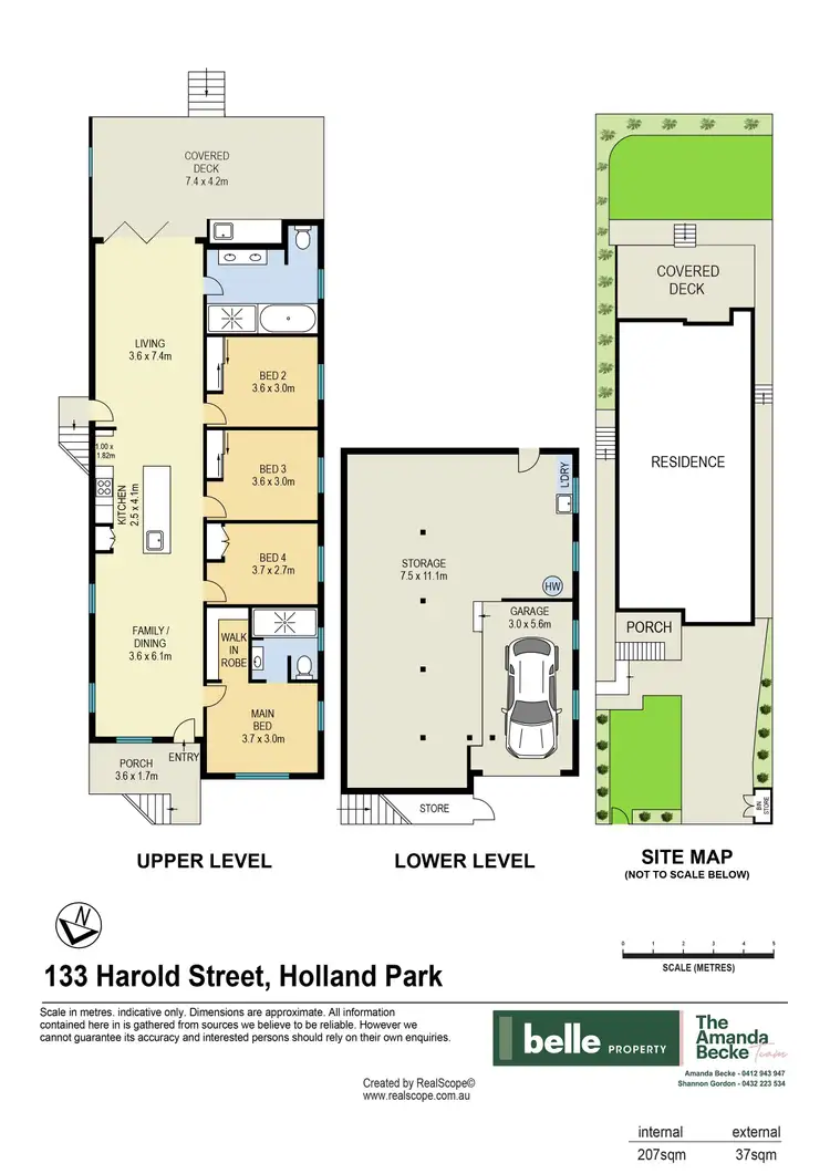 Floorplan of Homely house listing, 133 Harold Street, Holland Park QLD 4121
