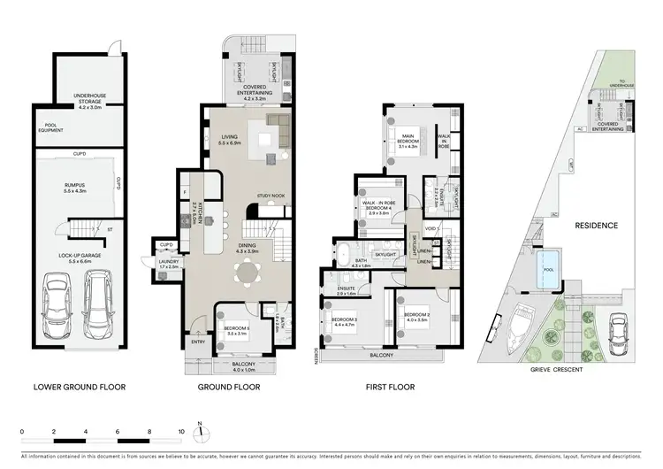Floorplan of Homely semi-detached listing, 3 Grieve Crescent, Milperra NSW 2214