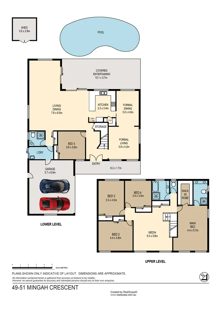 Floorplan of Homely house listing, 49-51 Mingah Crescent, Shailer Park QLD 4128