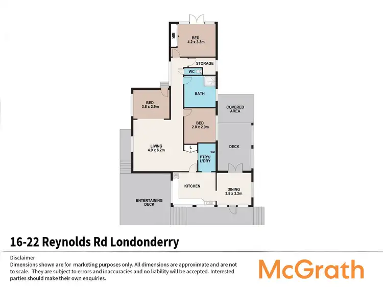 Floorplan of Homely rural property listing, 16-22 Reynolds Road, Londonderry NSW 2753