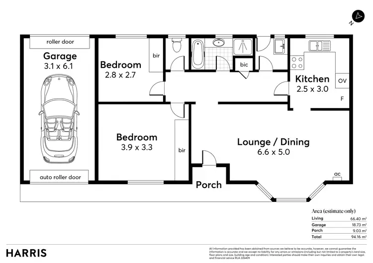 Floorplan of Homely unit listing, 3/8 Barker Grove, Toorak Gardens SA 5065