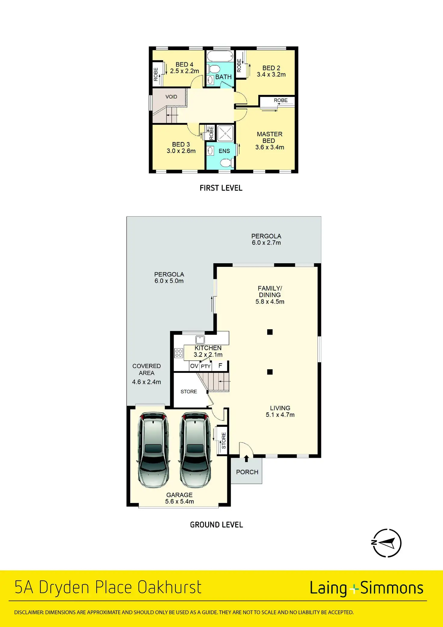 Floorplan of Homely house listing, 5A Dryden Avenue, Oakhurst NSW 2761