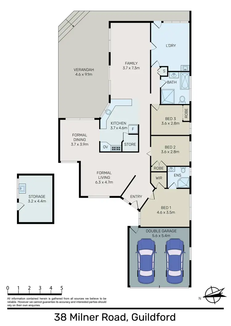 Floorplan of Homely house listing, 38 Milner Road, Guildford NSW 2161