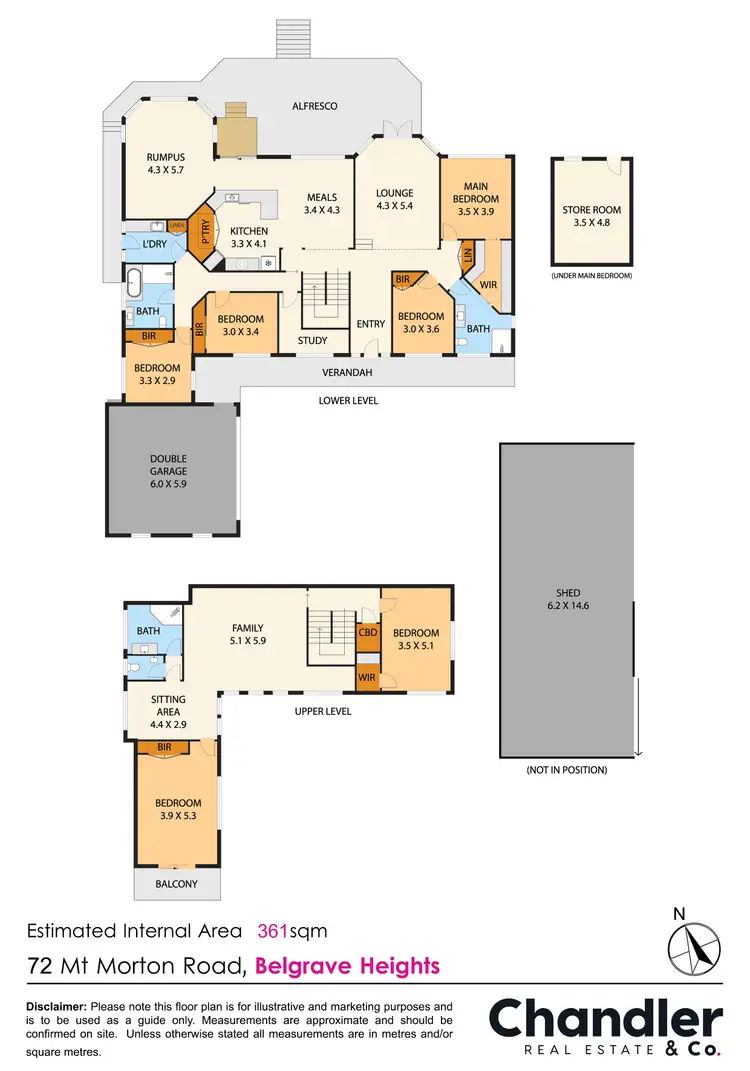 Floorplan of Homely house listing, 72 Mt Morton Road, Belgrave Heights VIC 3160