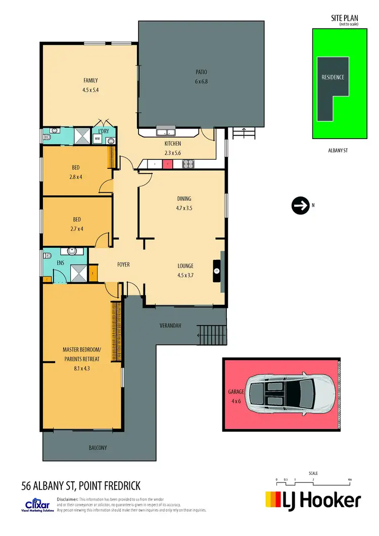 Floorplan of Homely house listing, 56 Albany Street, Point Frederick NSW 2250