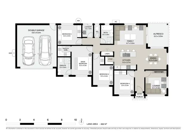 Floorplan of Homely house listing, 6 Jordyn Close, Winchelsea VIC 3241
