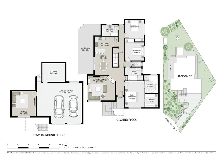 Floorplan of Homely house listing, 6 Magazine Court, Golden Point VIC 3350