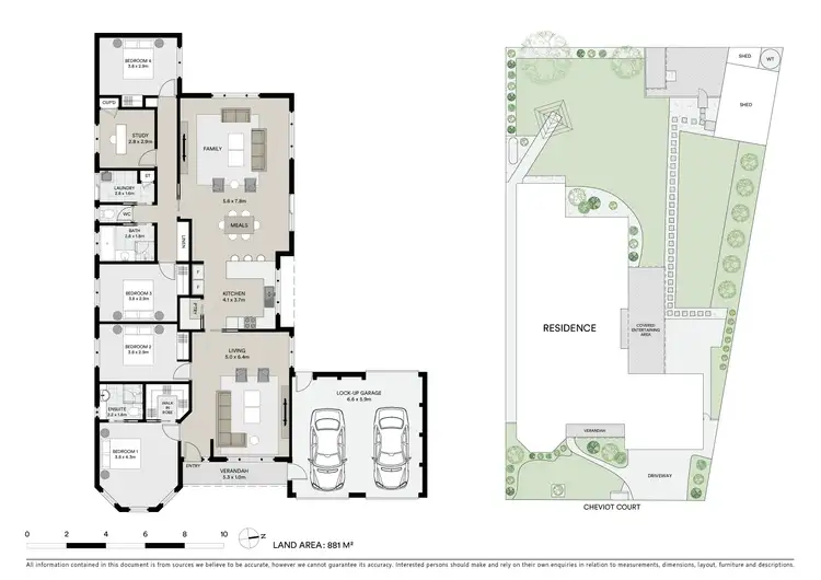 Floorplan of Homely house listing, 6 Cheviot Court, Alfredton VIC 3350