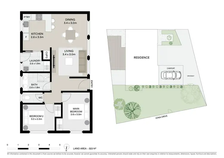 Floorplan of Homely unit listing, 1/11 Iona Drive, Sebastopol VIC 3356