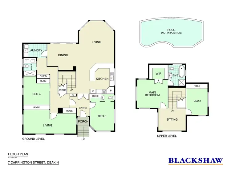 Floorplan of Homely house listing, 7 Carrington Street, Deakin ACT 2600