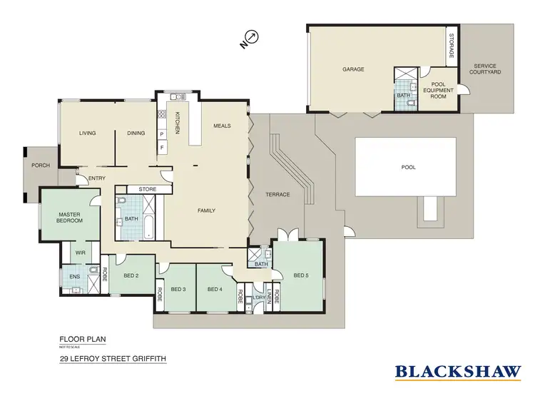 Floorplan of Homely house listing, 29 Lefroy Street, Griffith ACT 2603
