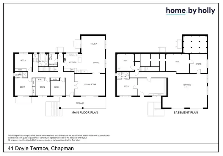 Floorplan of Homely house listing, 41 Doyle Terrace, Chapman ACT 2611