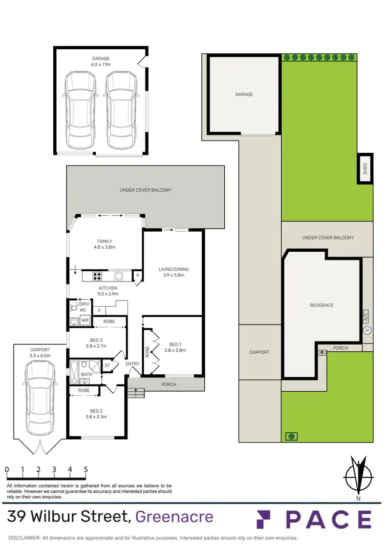 Floorplan of Homely house listing, 39 Wilbur Street, Greenacre NSW 2190
