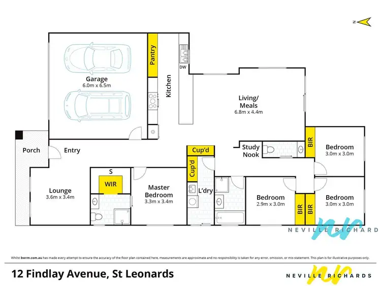 Floorplan of Homely house listing, 12 Findlay Avenue, St Leonards VIC 3223