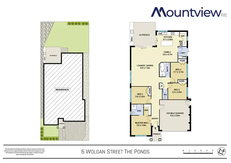 Floorplan of Homely house listing, 6 Wolgan Street, The Ponds NSW 2769