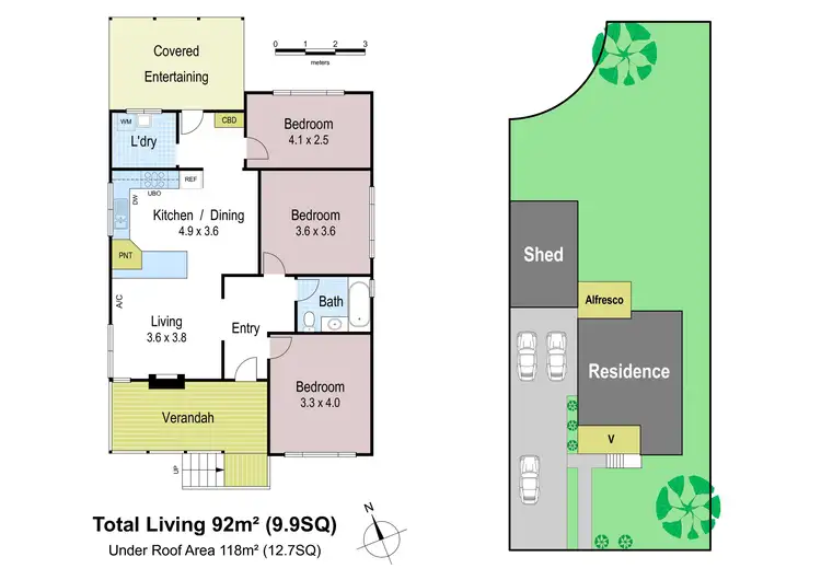 Floorplan of Homely house listing, 301 Princes Drive, Morwell VIC 3840