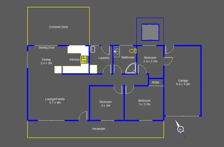 Floorplan of Homely house listing, 74 Eaton Street, Copmanhurst NSW 2460
