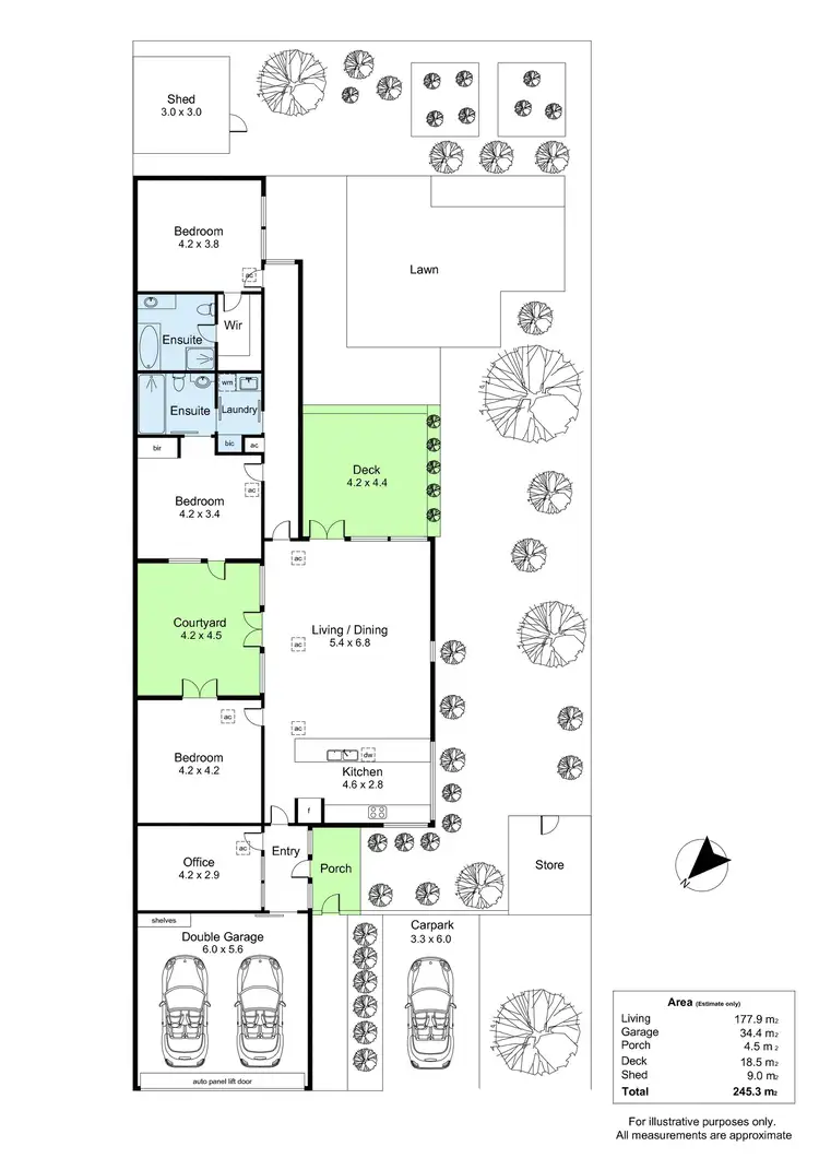 Floorplan of Homely house listing, 4/3 Rochester Street, Leabrook SA 5068