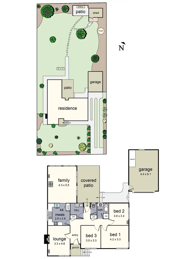 Floorplan of Homely house listing, 86 Mount View Parade, Croydon VIC 3136