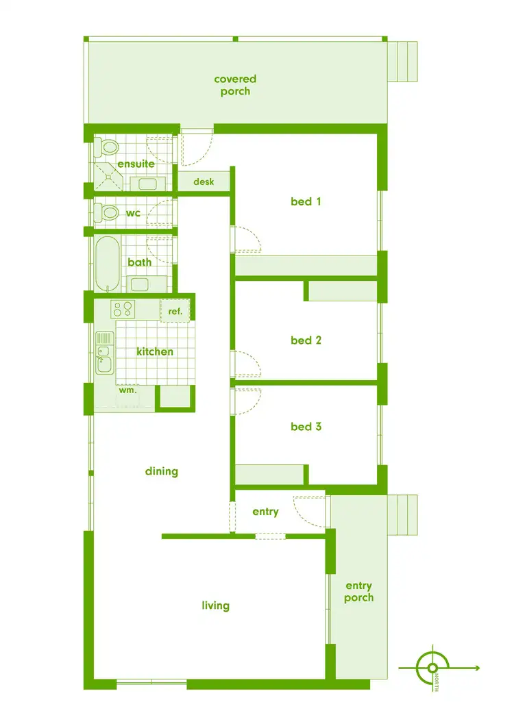Floorplan of Homely house listing, 21 Chirnside Circuit, Kambah ACT 2902