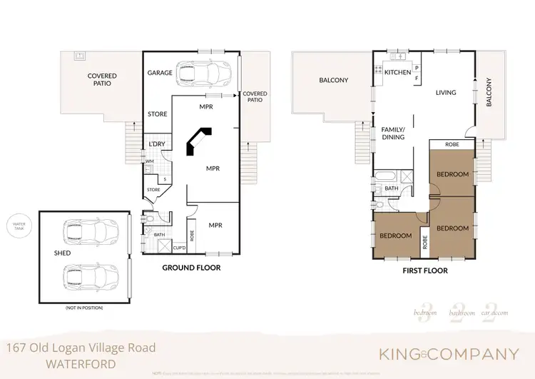 Floorplan of Homely house listing, 167 Old Logan Village Road, Waterford QLD 4133