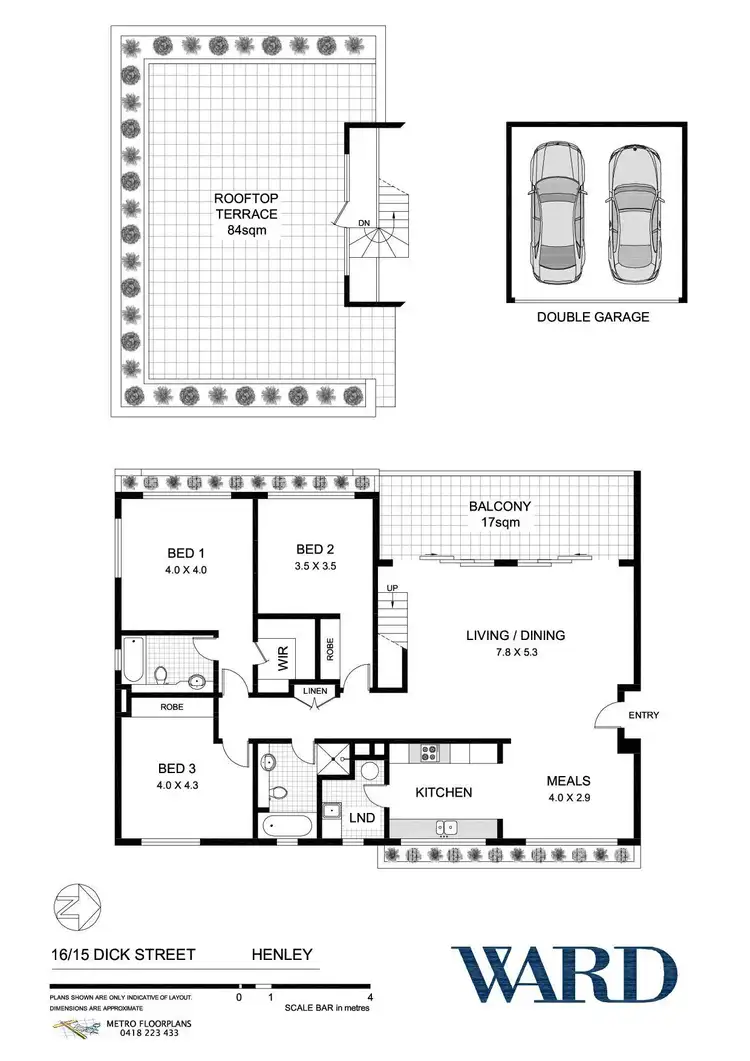 Floorplan of Homely apartment listing, 16/15 Dick Street, Henley NSW 2111