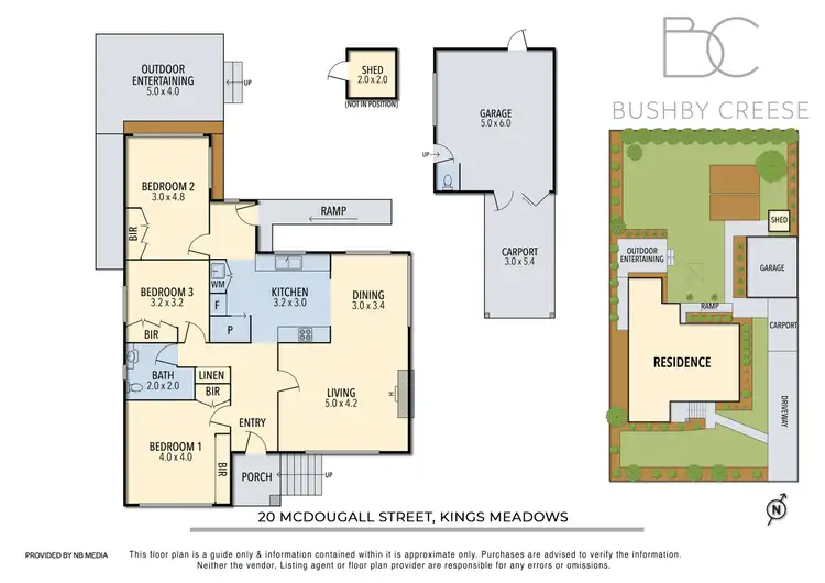 Floorplan of Homely house listing, 20 McDougall Street, Kings Meadows TAS 7249